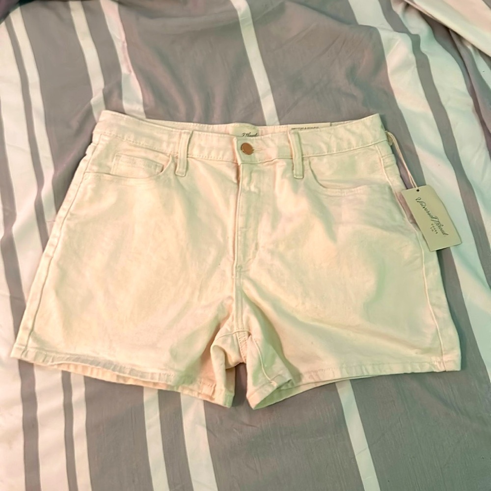 NWT!  Women’s off-white jean shorts size 8